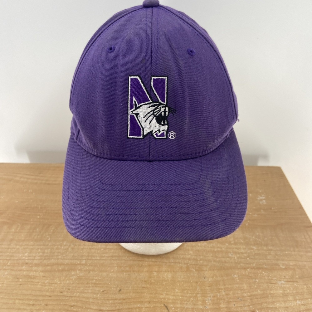 Vintage Northwestern University‎ Hat Cap NCAA Flexfit Size L-XL